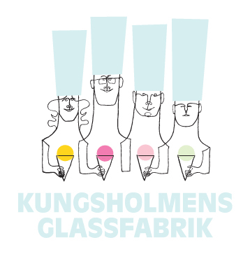 handgjorda glassar stockholm Kungsholmens Glassfabrik