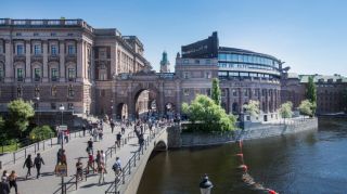 kollapsande byggnader stockholm Riksdagshuset