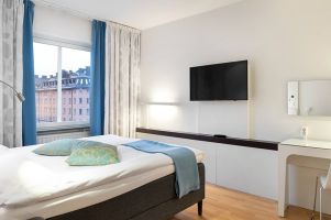 hotell kopplar ensam stockholm Elite Hotel Arcadia Stockholm